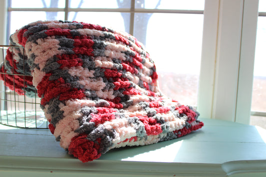 Crochet Plush Baby Blanket